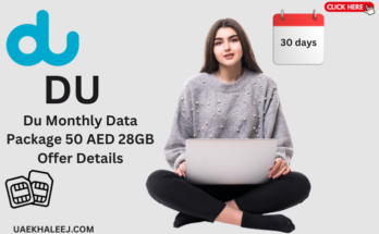 Du Monthly Data Package 50 AED 28GB