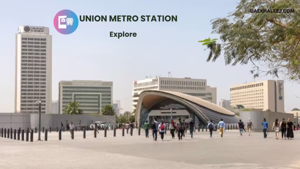 Union metro station dubai uae
