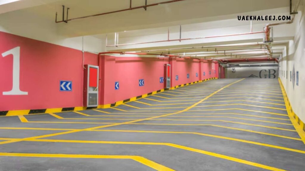 Parking at Mazyad Mall Abu Dhabi