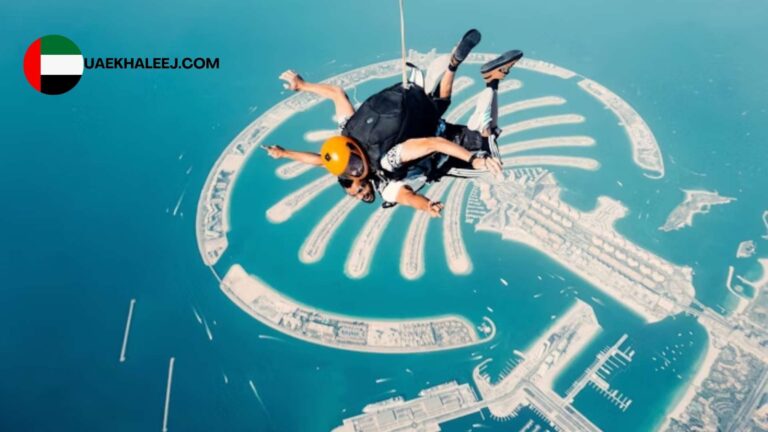 Skydiving in Dubai