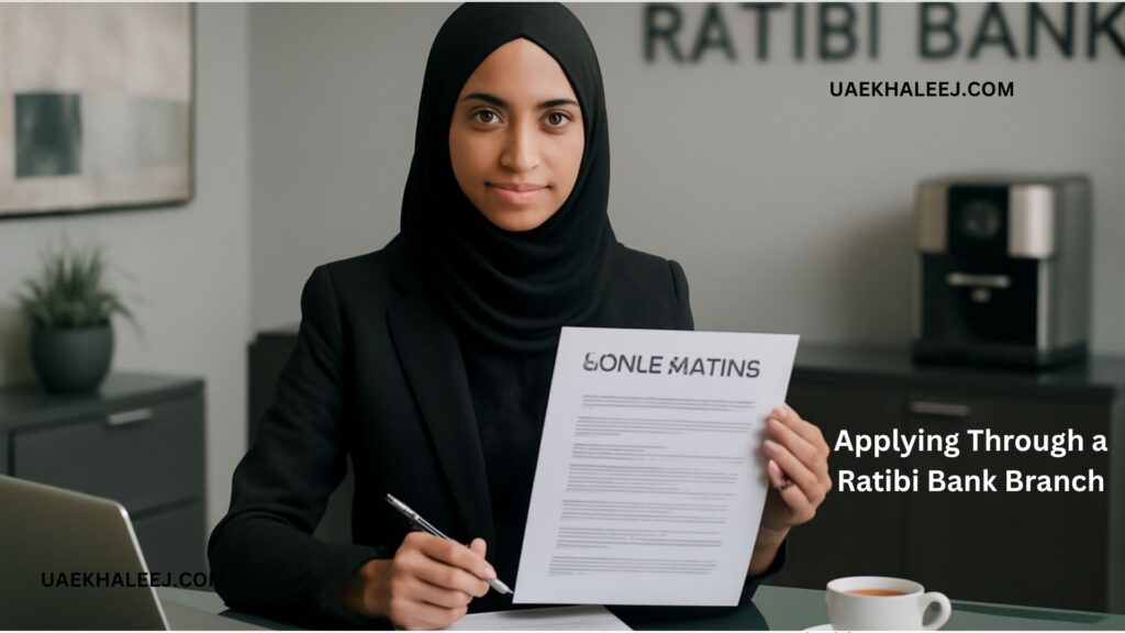 Applying Through a Ratibi Bank Branch