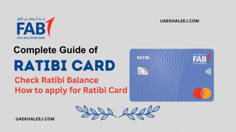 How to Apply for a Ratibi Bank Card in the UAE