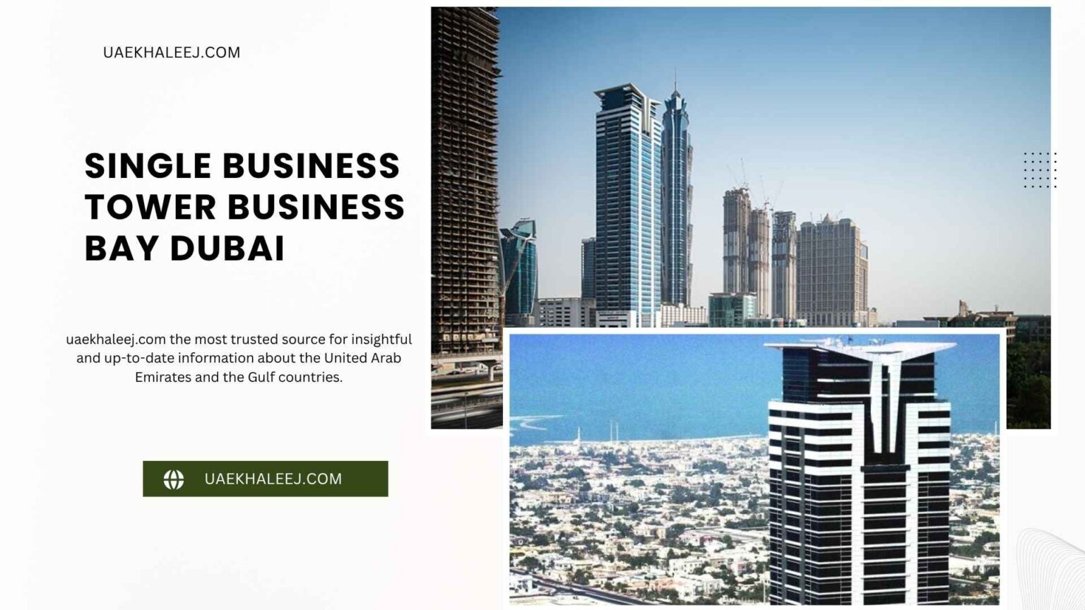 Single Business Tower Business Bay Dubai