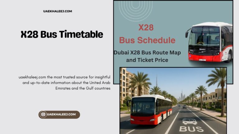 X28 Bus Timetable