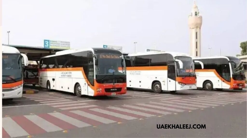 Abu Dhabi to Sharjah Bus Route Timetable