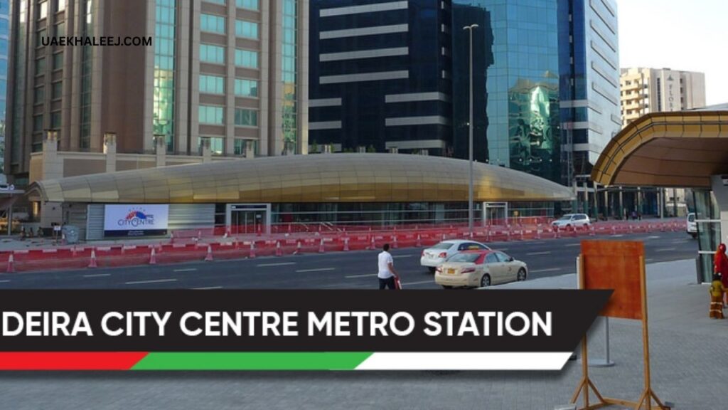 General Overview of the Deira City Center Metro Station Exit 4