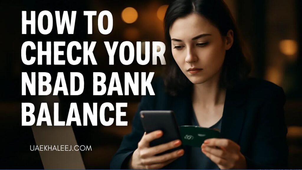 NBAD Balance Inquiry by SMS Banking